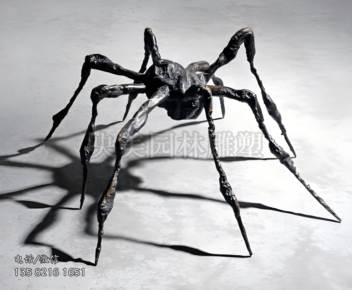 異形蜘蛛鑄銅雕塑