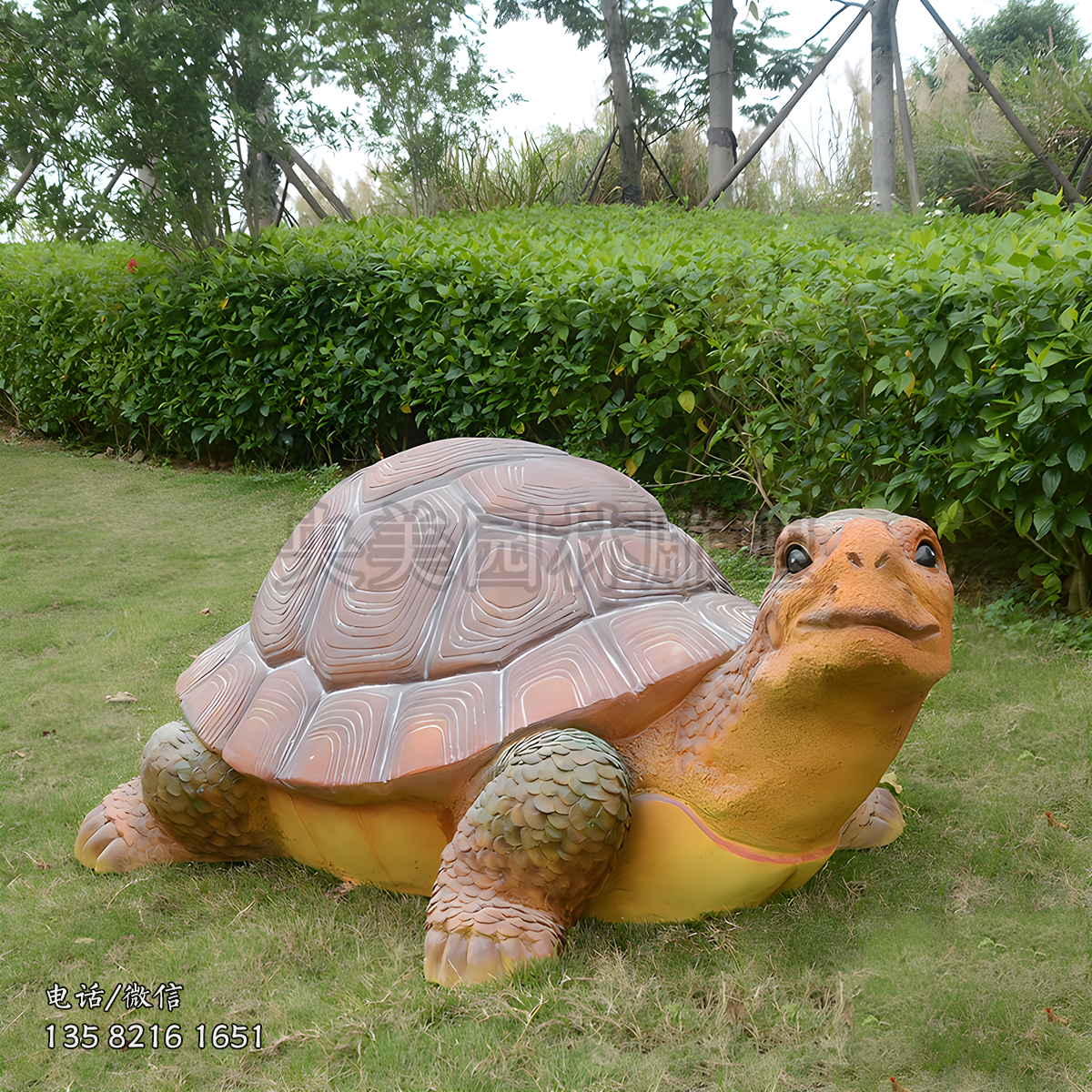 仿真烏龜玻璃鋼動(dòng)物雕塑擺件