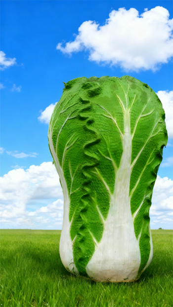 玻璃鋼仿真白菜雕塑 (15)
