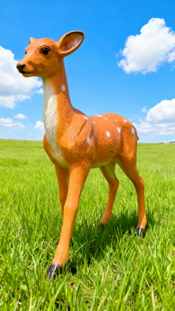 玻璃鋼仿真梅花鹿雕塑 (11)