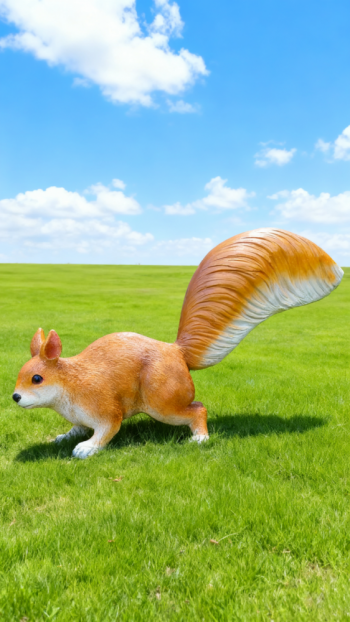 玻璃鋼仿真松鼠雕塑 (15)