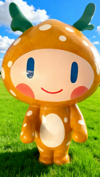 玻璃鋼卡通小鹿雕塑 (16)