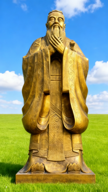 玻璃鋼孔子雕塑 (11)