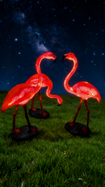 玻璃鋼仿真火烈鳥雕塑 (5)