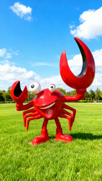 玻璃鋼龍蝦雕塑 (7)