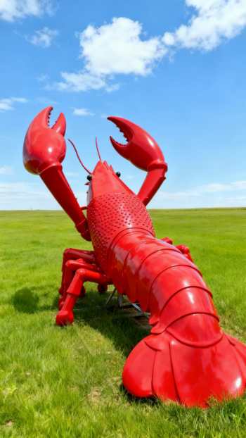 玻璃鋼龍蝦雕塑 (8)