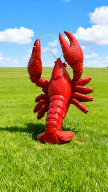 玻璃鋼龍蝦雕塑 (12)