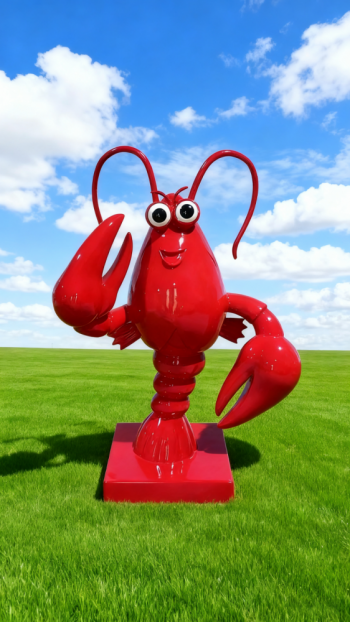 玻璃鋼龍蝦雕塑 (14)