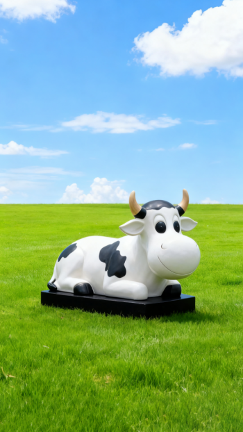 玻璃鋼奶牛雕塑 (22)