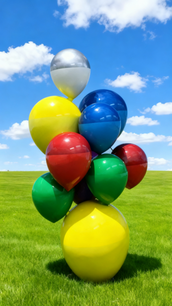 玻璃鋼氣球雕塑 (2)