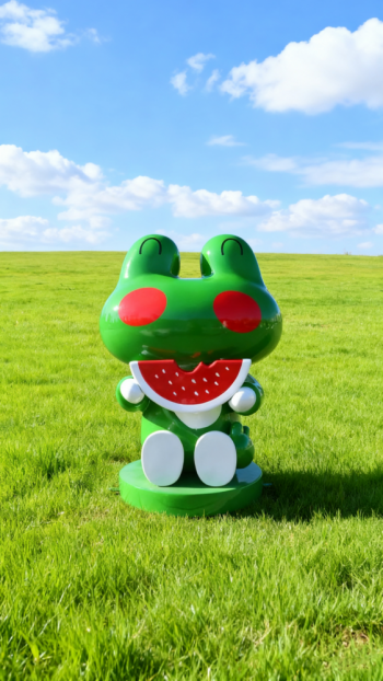 玻璃鋼青蛙雕塑 (24)