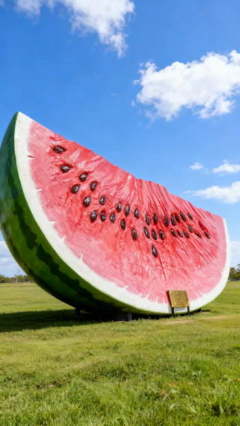 玻璃鋼西瓜雕塑 (4)