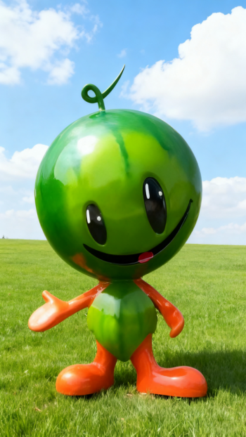 玻璃鋼西瓜雕塑 (8)