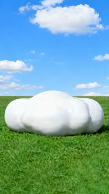 玻璃鋼云朵雕塑 (17)