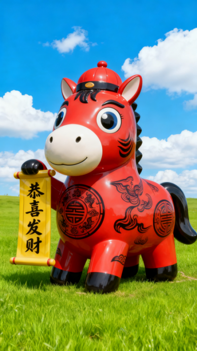 恭喜發(fā)財(cái)馬