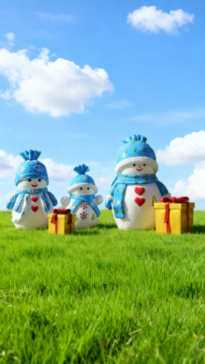 圣誕主題雕塑 (13)