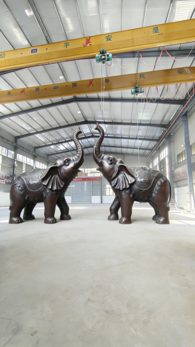 銅雕大象 (7)