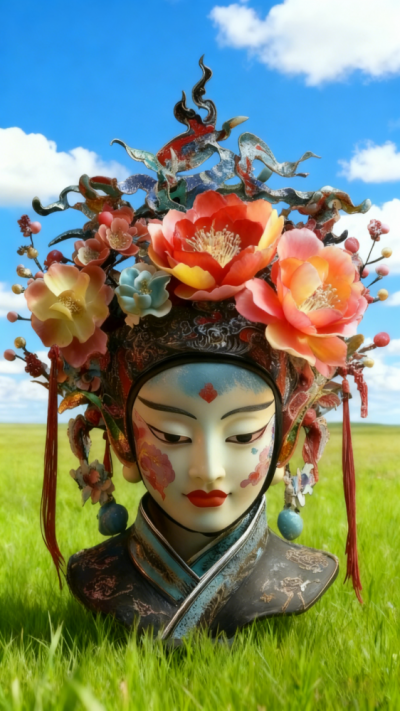 戲曲主題雕塑 (12)