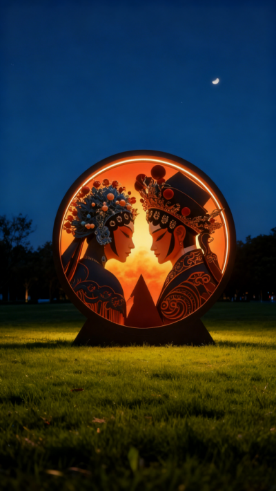 戲曲主題雕塑 (15)