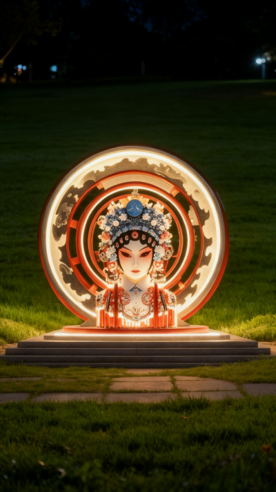 戲曲主題雕塑 (16)