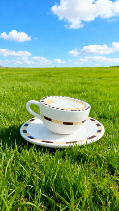 玻璃鋼仿真咖啡杯子雕塑 (12)