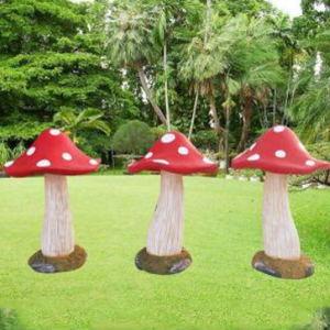 卡通蘑菇 玻璃鋼