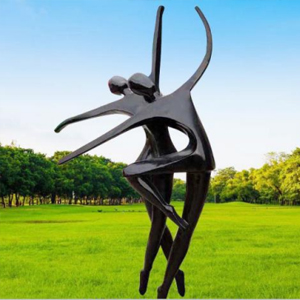 雙人舞 玻璃鋼抽象人物