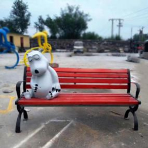 倒霉熊座椅 玻璃鋼