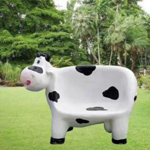 奶牛座椅椅子坐凳 玻璃鋼