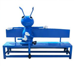 螞蟻座椅 玻璃鋼兒童樂園長椅子