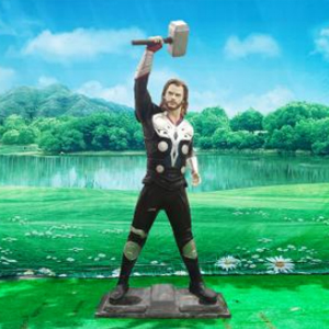 雷神 玻璃鋼復(fù)仇者聯(lián)盟卡通動漫人物