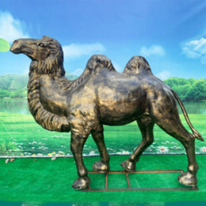 玻璃鋼仿銅駱駝