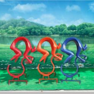 騎車人 人物玻璃鋼材質(zhì) 車子鐵藝