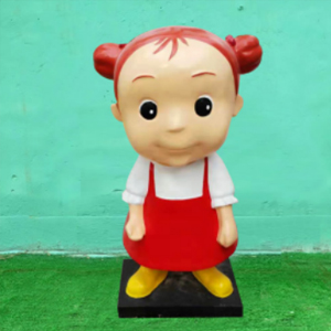 卡通人物小梅 玻璃鋼