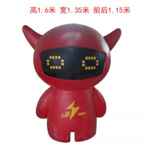 玻璃鋼卡通小新公仔