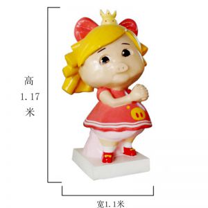 玻璃鋼卡通動畫片動漫人物豬豬俠