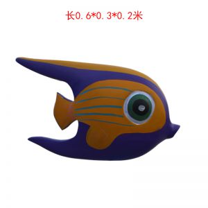 玻璃鋼卡通彩繪魚