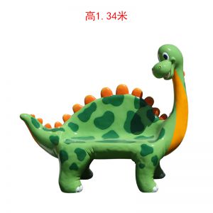 玻璃鋼恐龍卡通座椅