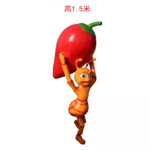 卡通螞蟻玻璃鋼