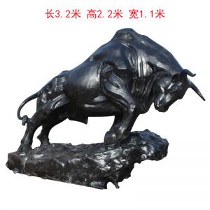 玻璃鋼開荒黑色牛