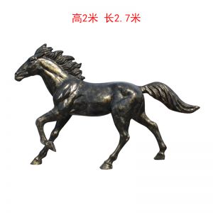 玻璃鋼仿銅馬