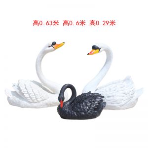 玻璃鋼仿真天鵝